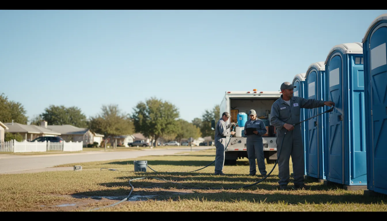 Long-Term Portable Toilet Rental in Kempton, IL near me